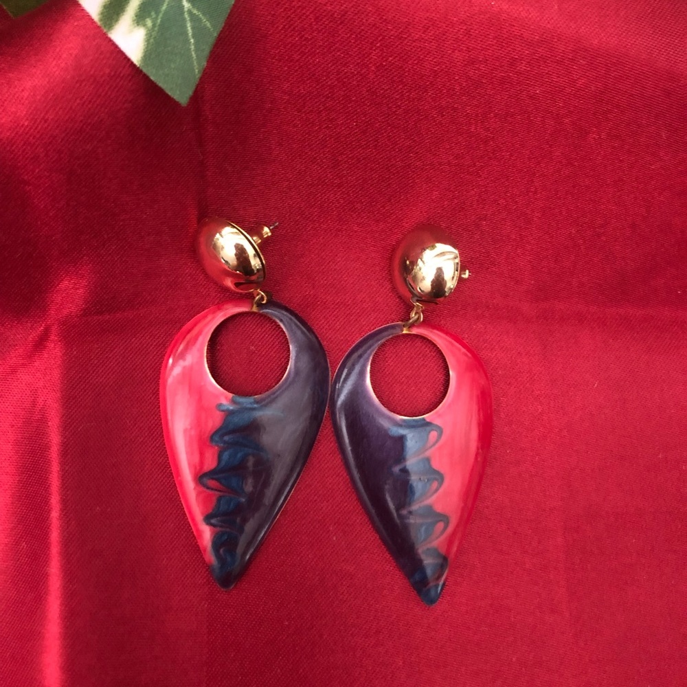 VINTAGE Gold Earrings